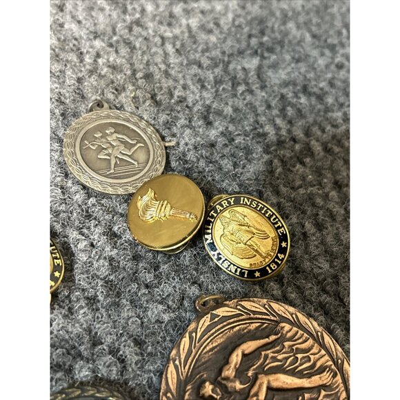 1970s Vintage High School Sports Athletic Medals Lot - Picture 10 of 10